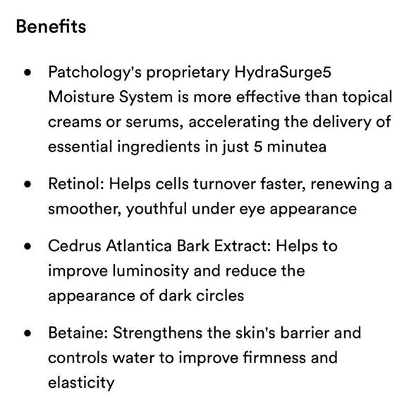 $5❤️🔥 LAST 1! Patchology FlashPatch Night Restoring Eye Gels Mask 👁️ NEW 2PK - Picture 6 of 7